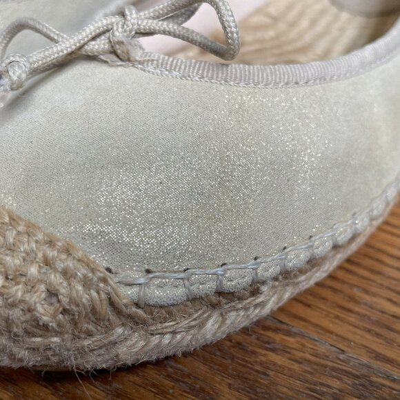 Kurt Geiger Beige Espadrille Ballet Flats, EU 41 - Picture 10 of 16